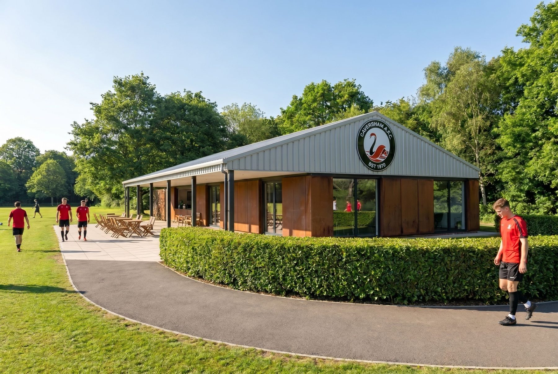 Caversham AFC pavilion renovation